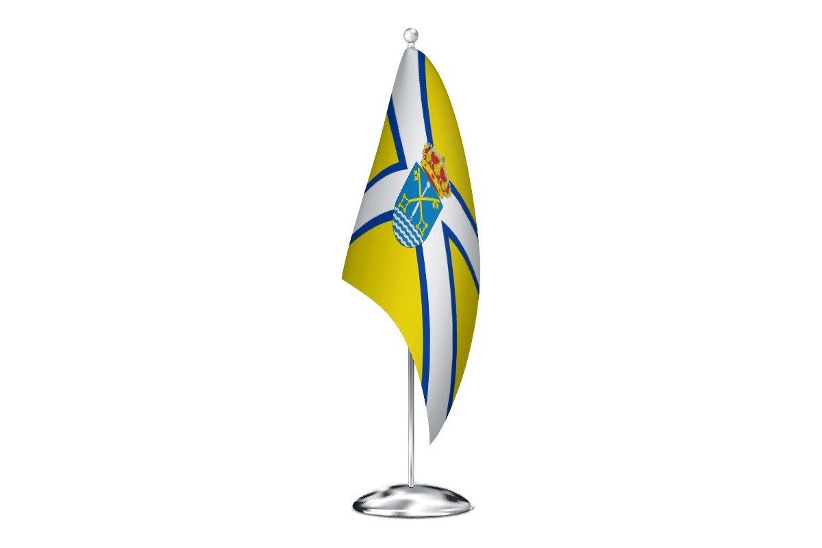 Bandera de despacho de Santa Marta de Tormes de alta calidad