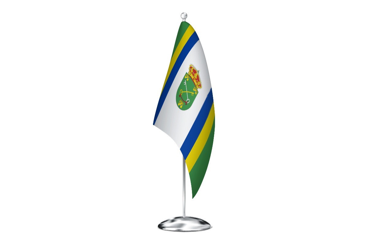 Bandera de despacho de Villar de Peralonso de alta calidad