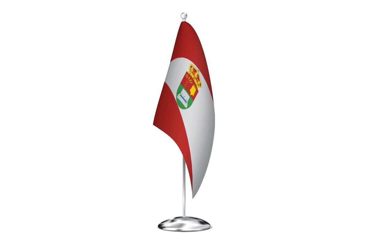 Bandera de despacho de Villarmayor de alta calidad