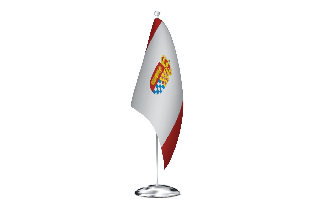 Bandera de despacho de Villoruela de alta calidad