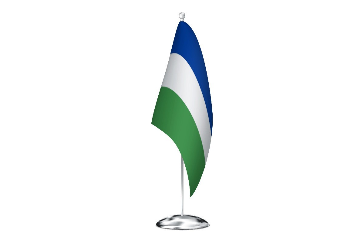 Bandera de despacho de Zamarra de alta calidad