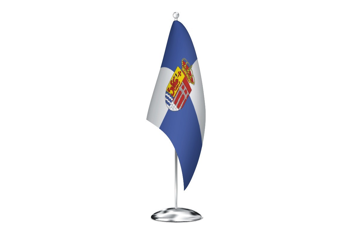 Bandera de despacho de Bernuy de Porreros de alta calidad
