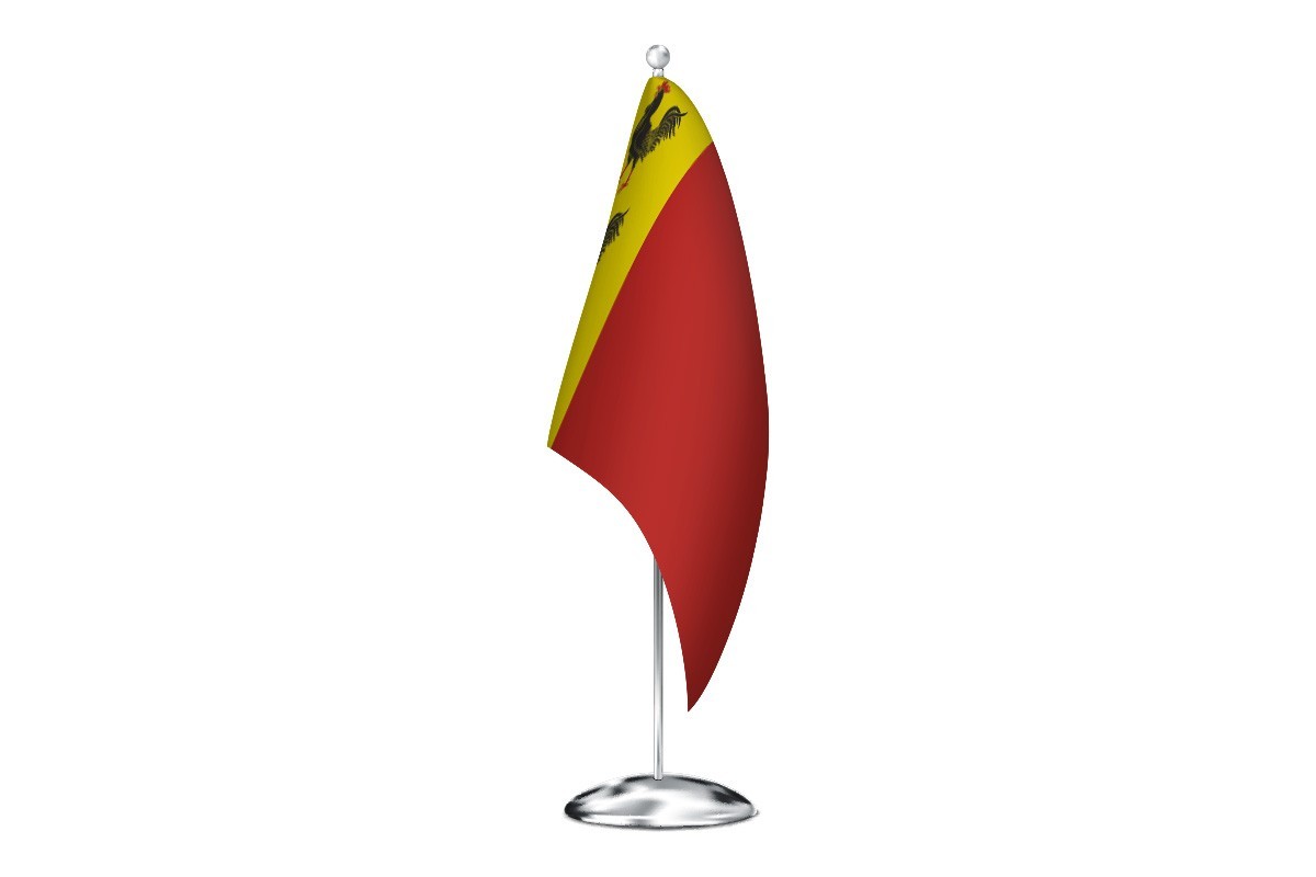 Bandera de despacho de Fuentepelayo de alta calidad