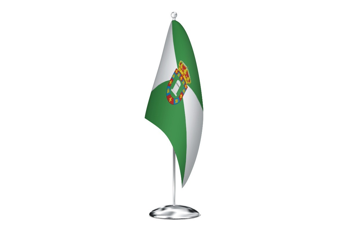 Bandera de despacho de Ituero y Lama de alta calidad