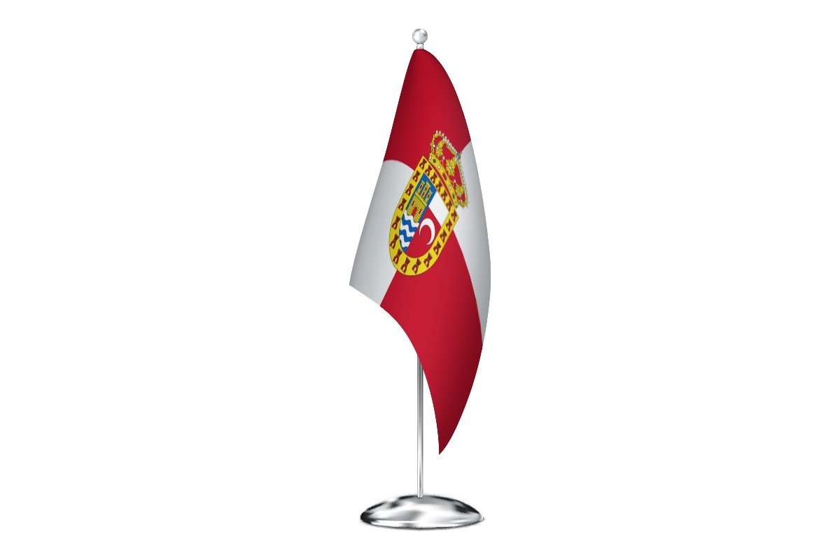 Bandera de despacho de Maderuelo de alta calidad