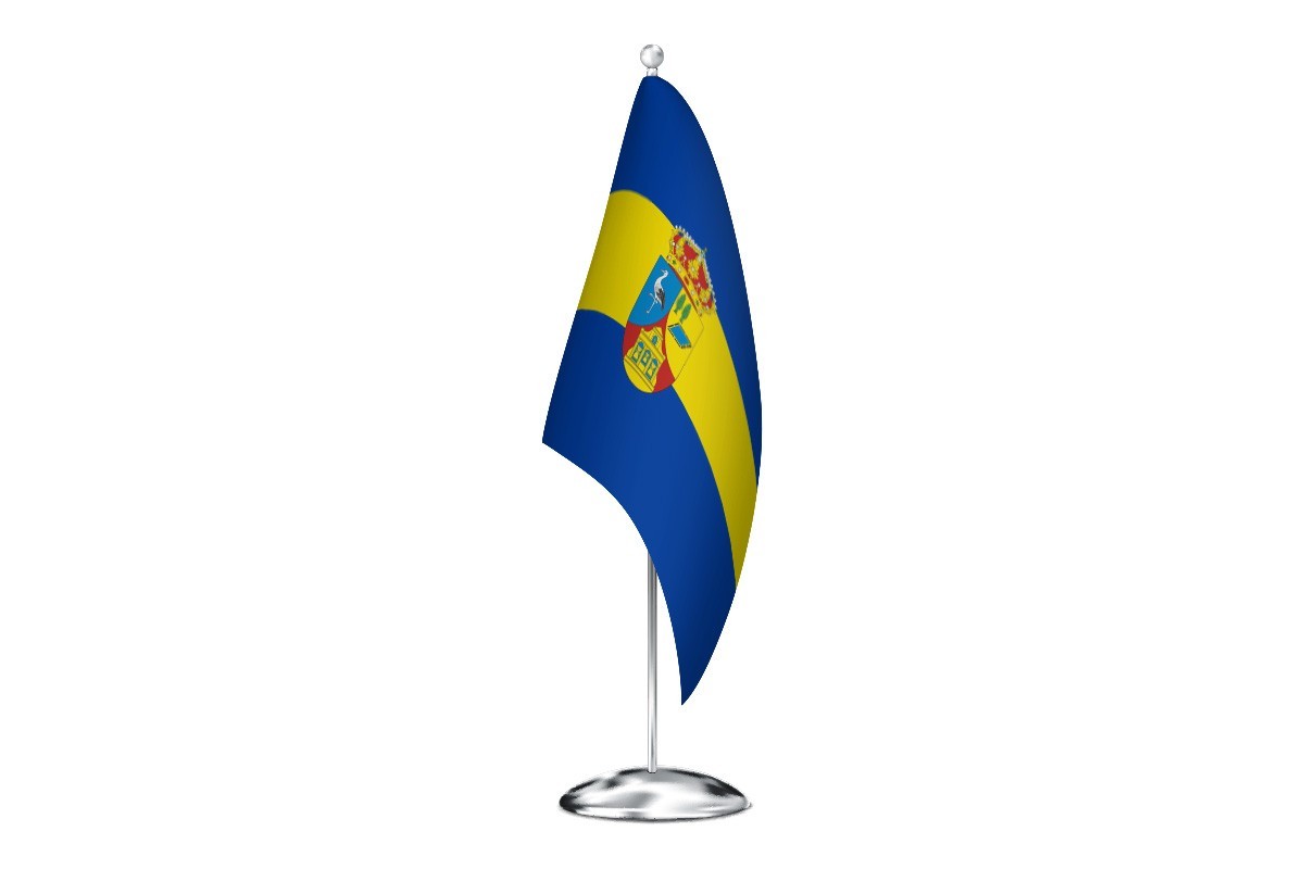 Bandera de despacho de Martín Muñoz de la Dehesa de alta calidad