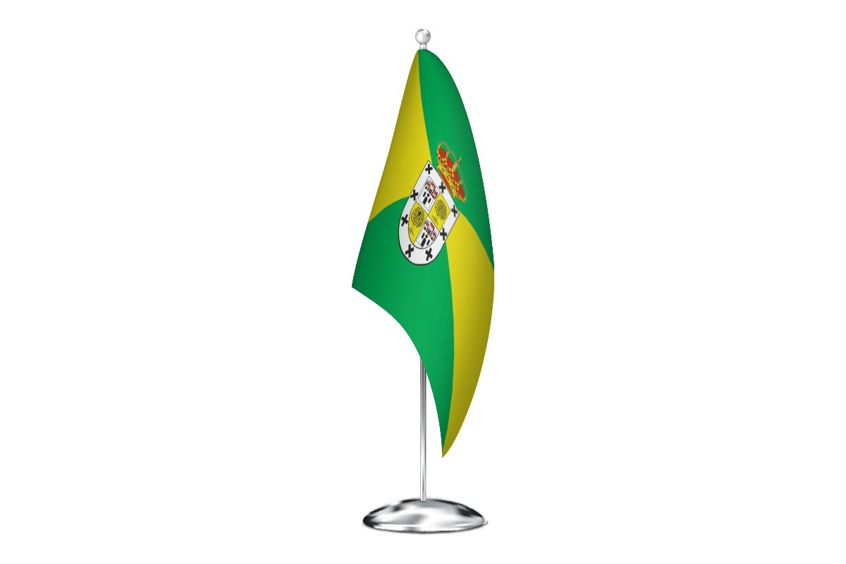 Bandera de despacho de Nava de la Asunción de alta calidad