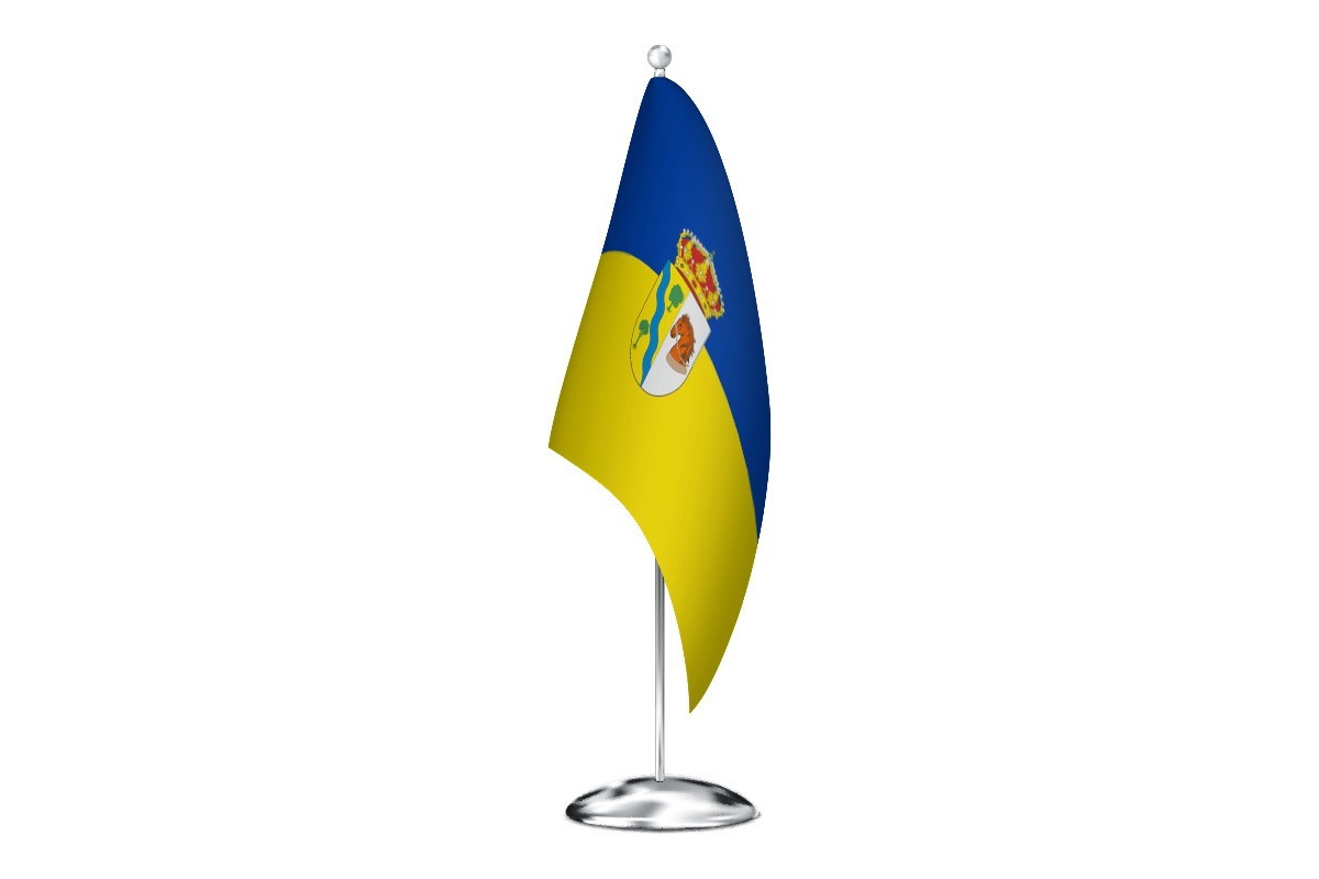 Bandera de despacho de Navalmanzano de alta calidad
