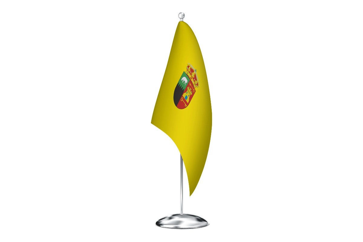 Bandera de despacho de Prádena de alta calidad