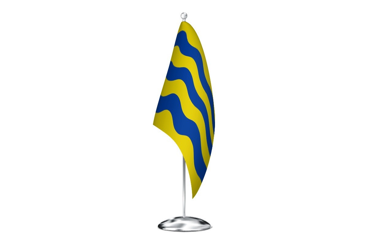 Bandera de despacho de Urueñas de alta calidad