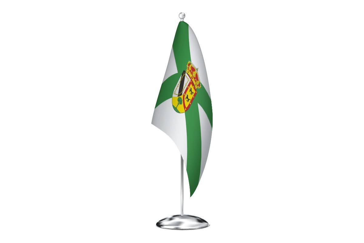 Bandera de despacho de Villaverde de Íscar de alta calidad