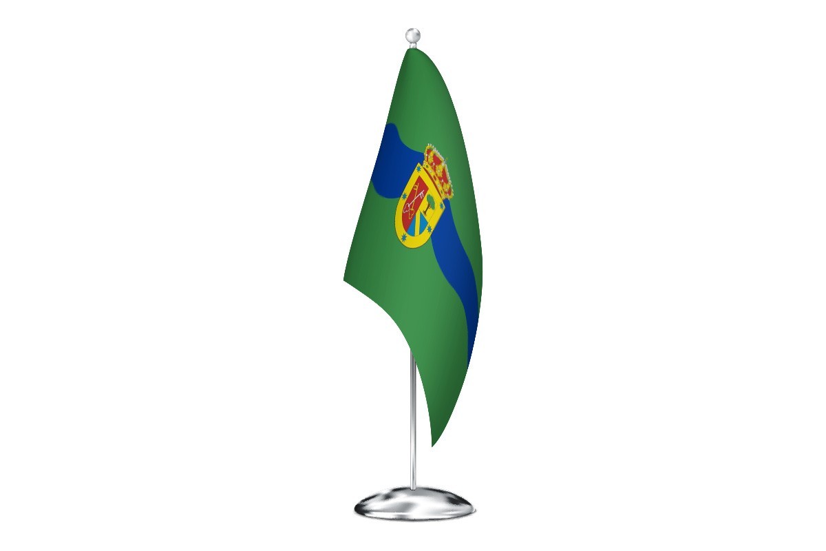 Bandera de despacho de Villeguillo de alta calidad
