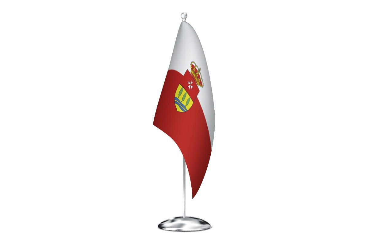 Bandera de despacho de Arroyo de la Encomienda de alta calidad