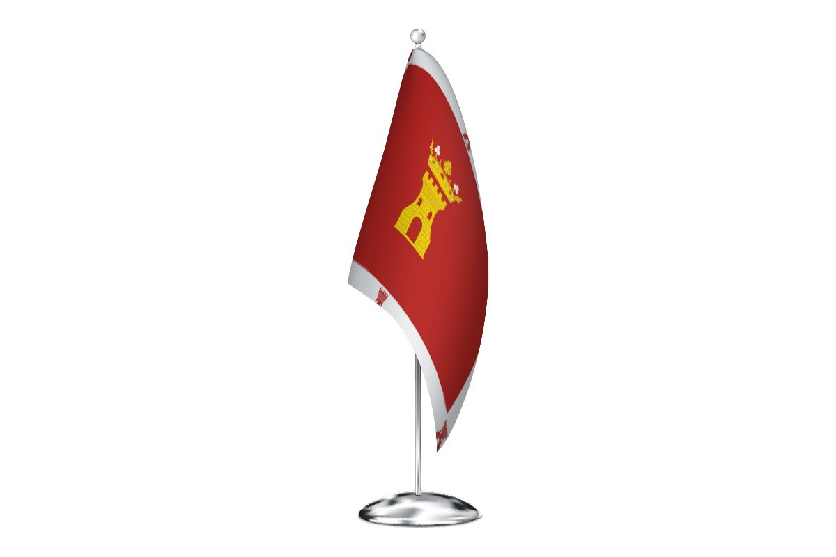 Bandera de despacho de Canalejas de Peñafiel de alta calidad