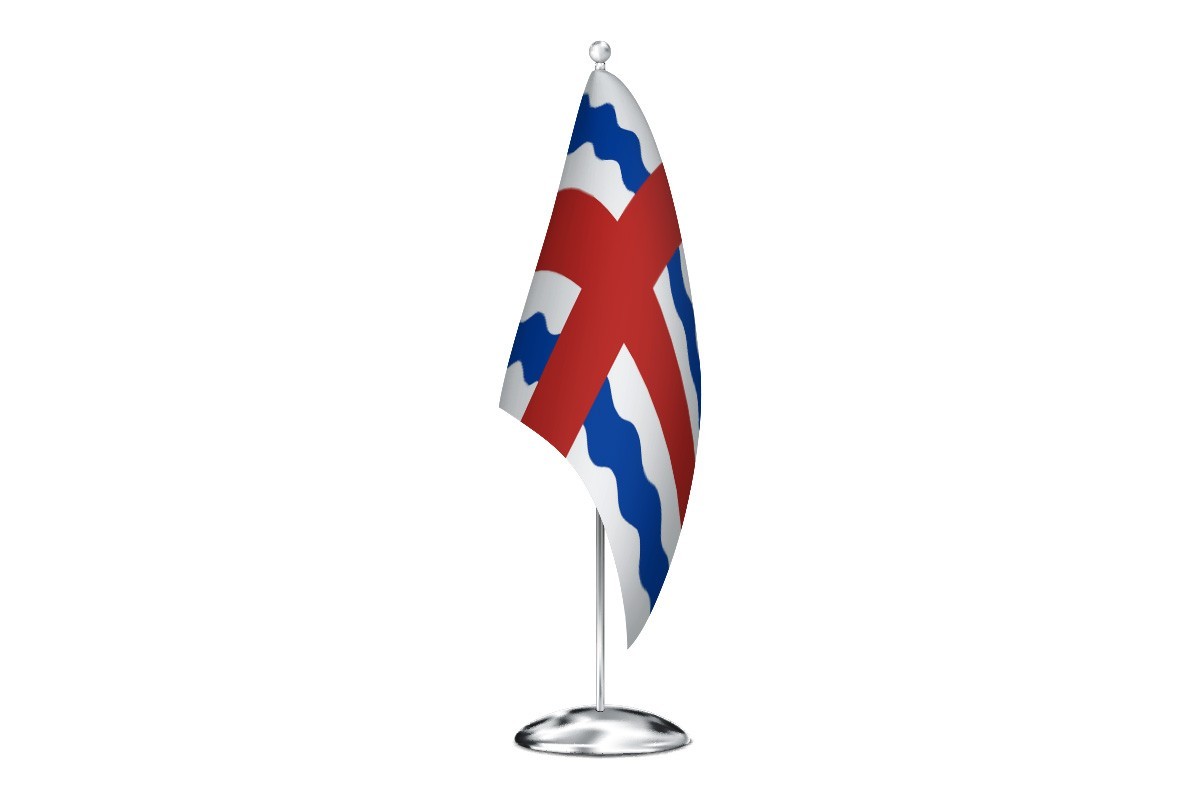 Bandera de despacho de Cubillas de Santa Marta de alta calidad