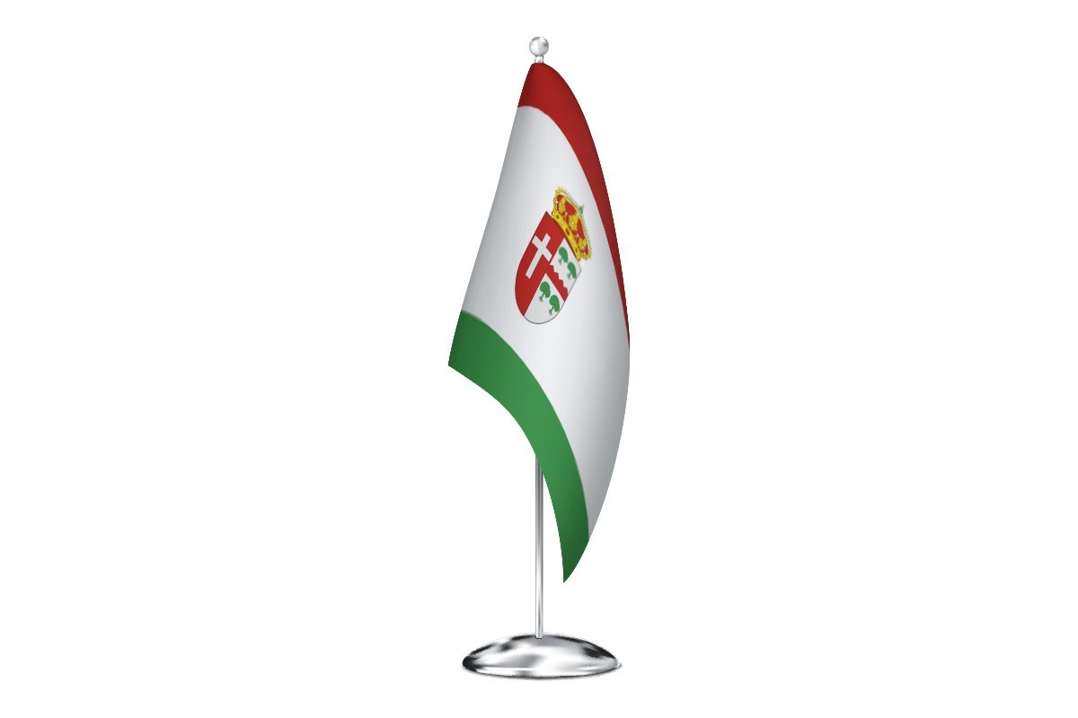Bandera de despacho de Montemayor de Pililla de alta calidad