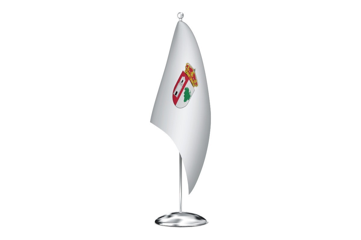 Bandera de despacho de San Román de Hornija de alta calidad