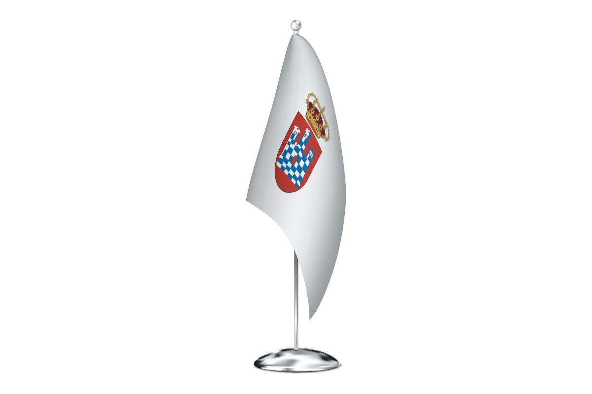 Bandera de despacho de Urueña de alta calidad