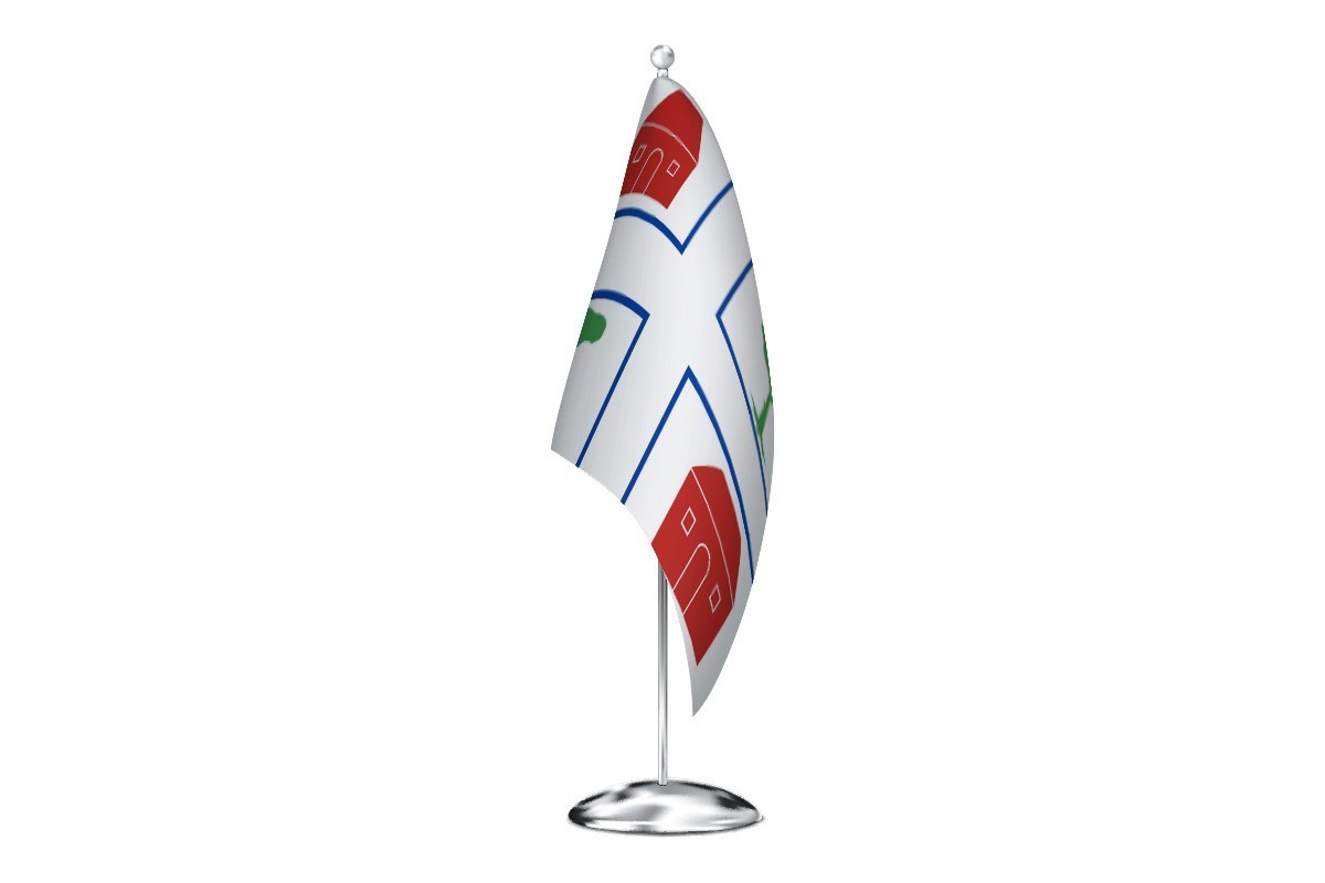 Bandera de despacho de Villanueva de Duero de alta calidad
