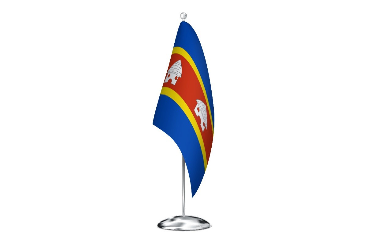 Bandera de despacho de Cabañas de Sayago de alta calidad