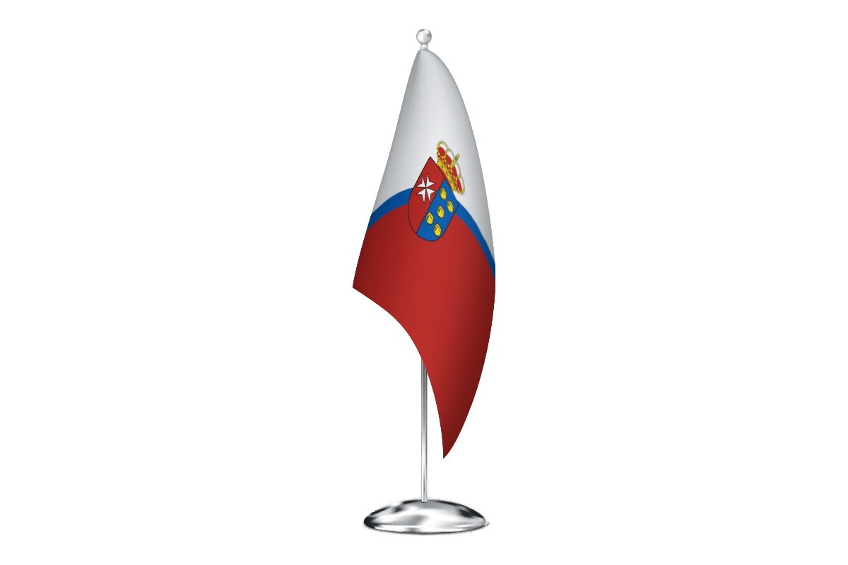 Bandera de despacho de Cerecinos de Campos de alta calidad