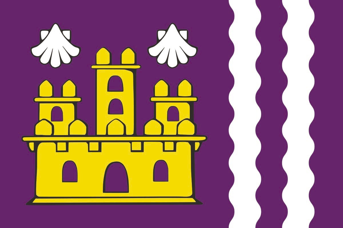 Bandera de Santa Comba de alta calidad para exterior Bandera de Santa Comba de alta calidad para exterior