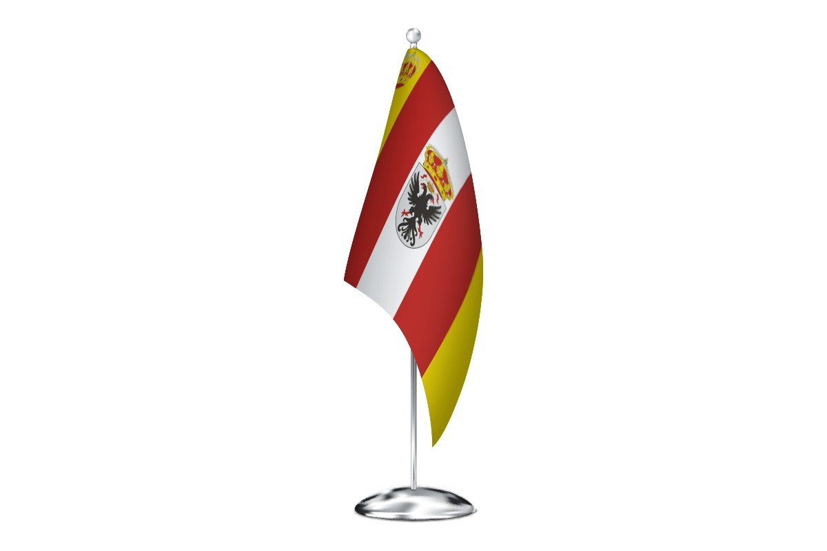 Bandera de despacho de Fuentesaúco de alta calidad