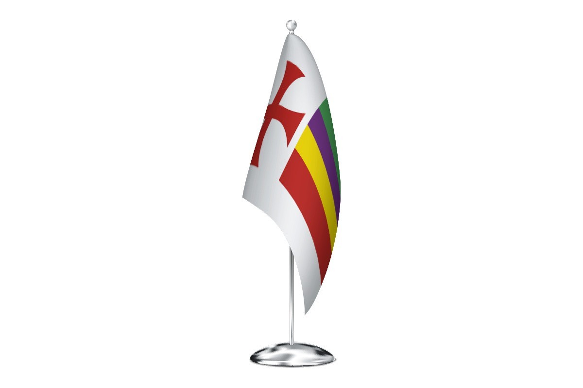 Bandera de despacho de Pajares de la Lampreana de alta calidad