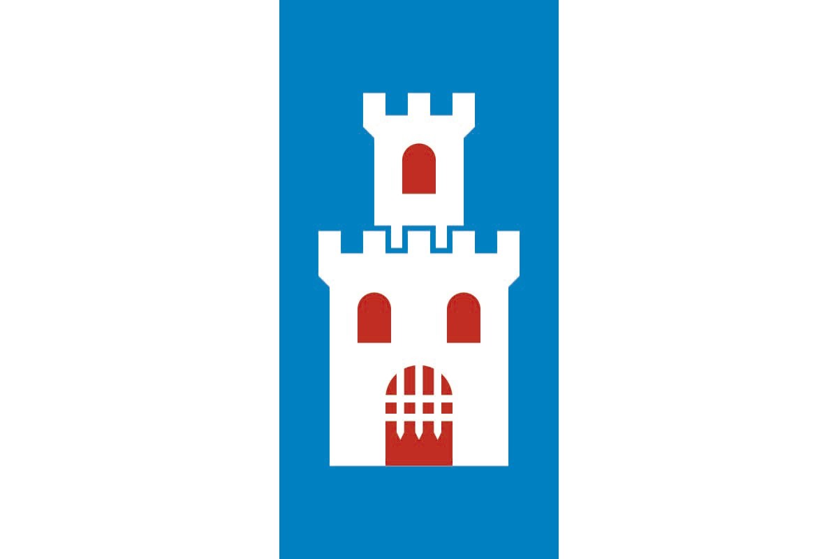 Bandera de Sarria de alta calidad para exterior Bandera de Sarria de alta calidad para exterior