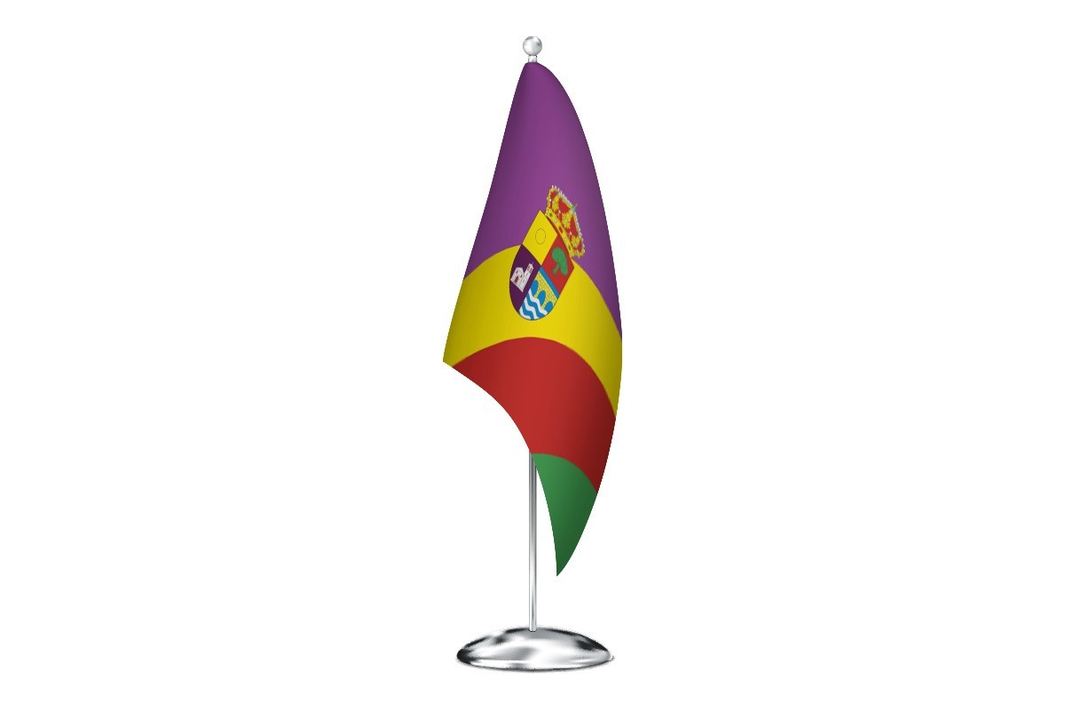 Bandera de despacho de Roelos de Sayago de alta calidad