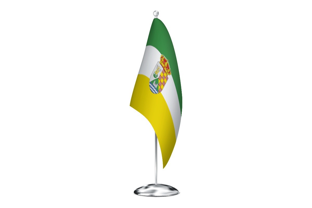 Bandera de despacho de San Miguel de la Ribera de alta calidad