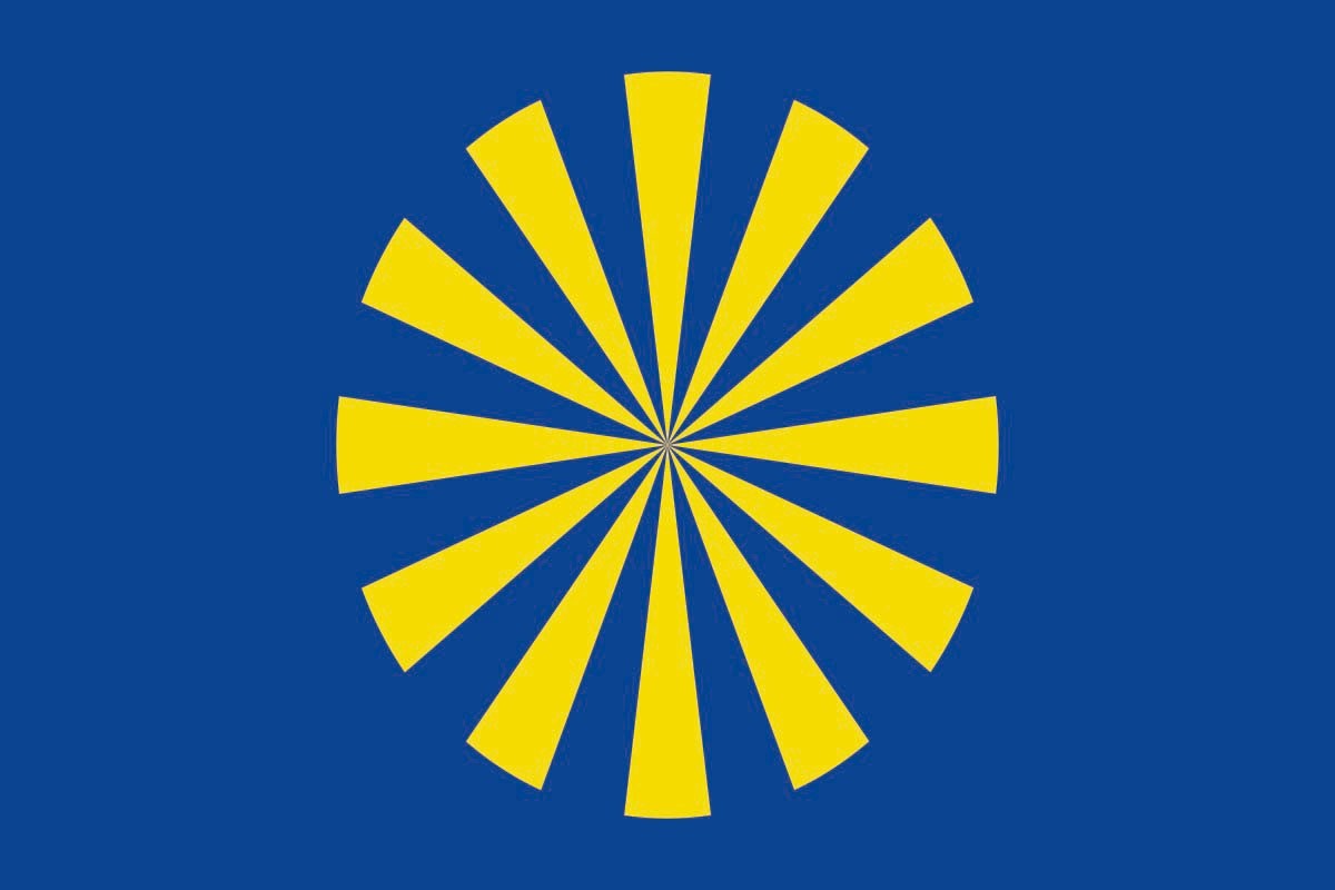 Bandera de Saviñao de alta calidad para exterior Bandera de Saviñao de alta calidad para exterior