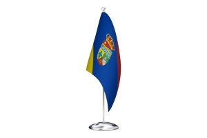 Bandera de despacho de Venialbo de alta calidad 123
