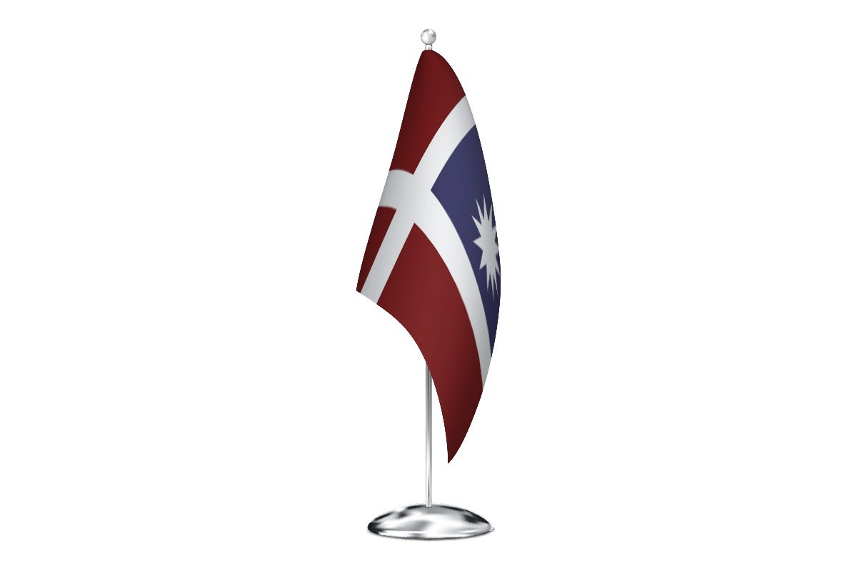 Bandera de despacho de Villaescusa de alta calidad