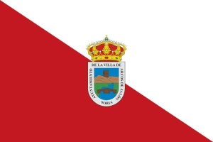 Bandera de despacho de Arcos de Jalón de alta calidad