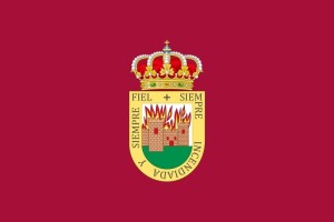 Bandera de despacho de Arenas de San Pedro de alta calidad Bandera de despacho de Arenas de San Pedro de alta calidad