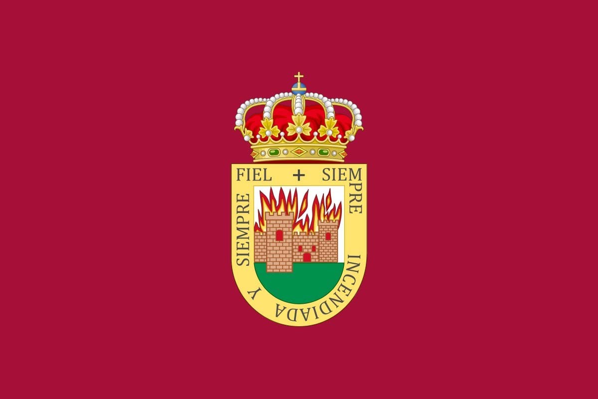 Bandera de despacho de Arenas de San Pedro de alta calidad Bandera de despacho de Arenas de San Pedro de alta calidad