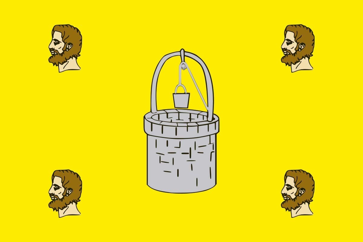 Bandera de despacho de Cabezas del Pozo de alta calidad Bandera de despacho de Cabezas del Pozo de alta calidad