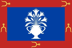 Bandera de despacho de Santa María de los Caballeros de alta calidad Bandera de despacho de Santa María de los Caballeros de alta calidad