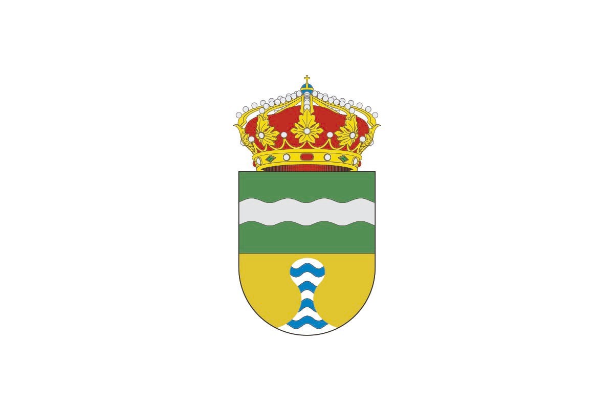 Bandera de Valdoviño de alta calidad para exterior
