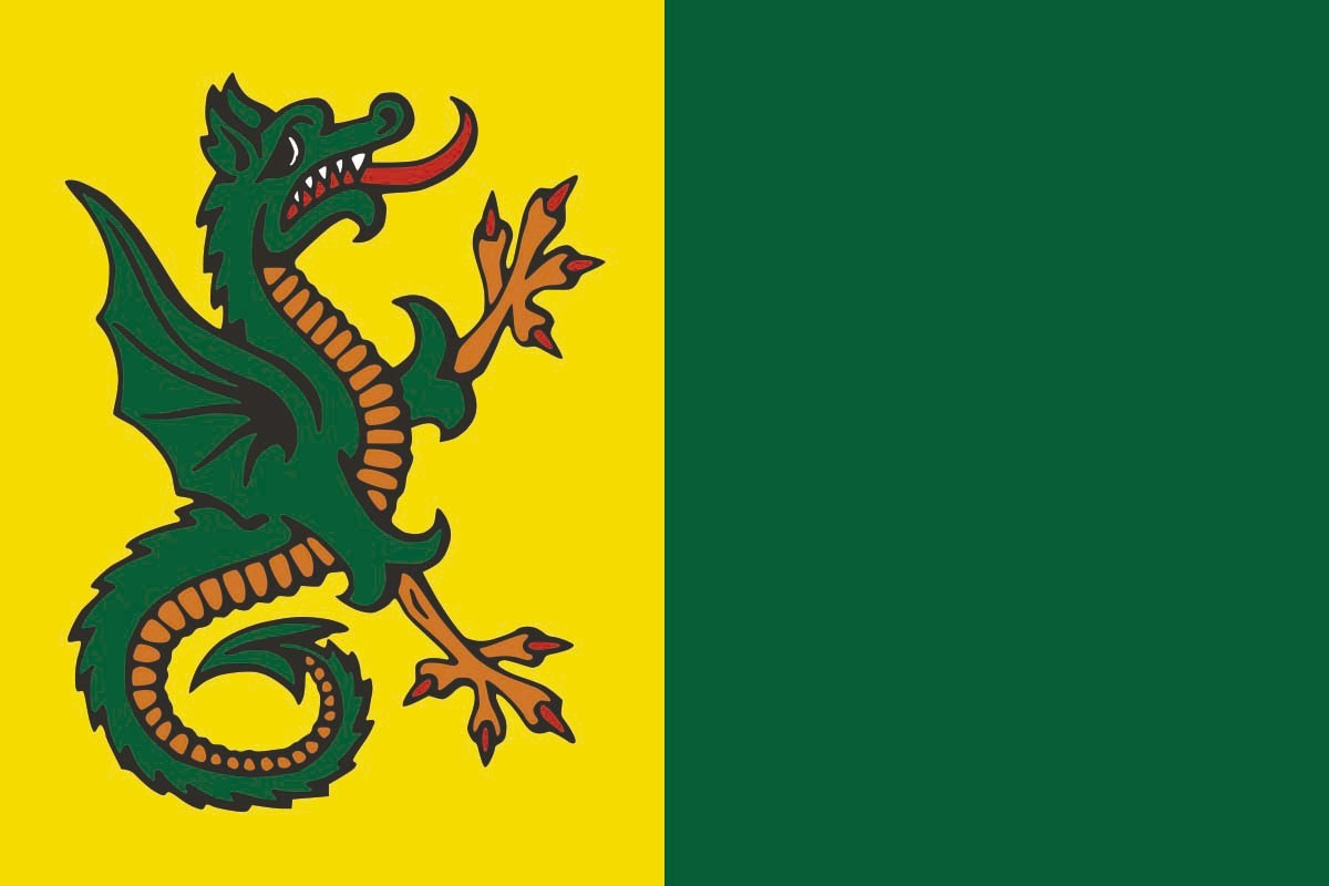 Bandera de Vedra de alta calidad para exterior