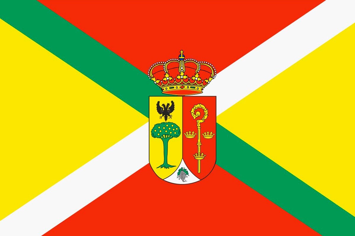 Bandera de despacho de Quintana del Pidio de alta calidad