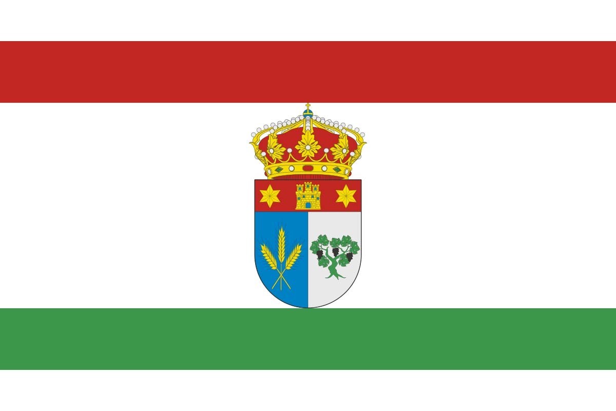 Bandera de despacho de Quintanabureba de alta calidad