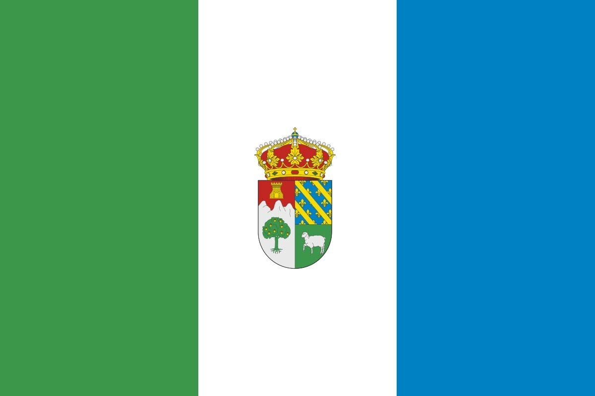 Bandera de despacho de Tinieblas de la Sierra de alta calidad
