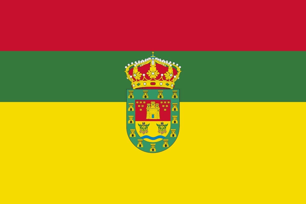 Bandera de despacho de Valle de Valdelucio de alta calidad