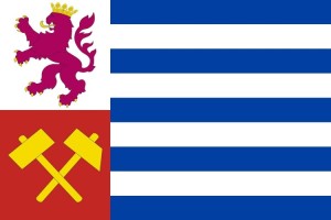 Bandera de despacho de Matallana de Torío de alta calidad