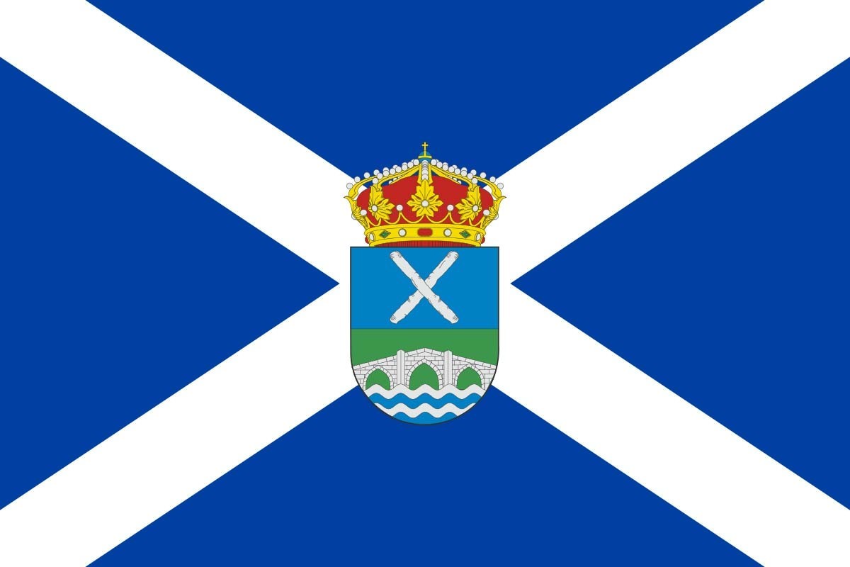 Bandera de despacho de Vega de Espinareda de alta calidad