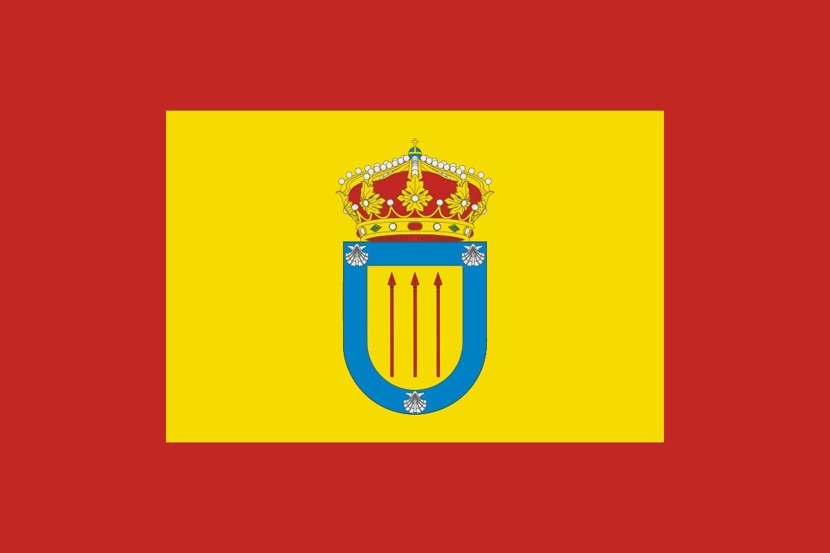 Bandera de despacho de Villadangos del Páramo de alta calidad