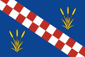 Bandera de Xunqueira de Espadanedo de alta calidad para exterior 123