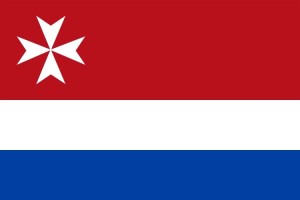 Bandera de despacho de Castrillo de Villavega de alta calidad